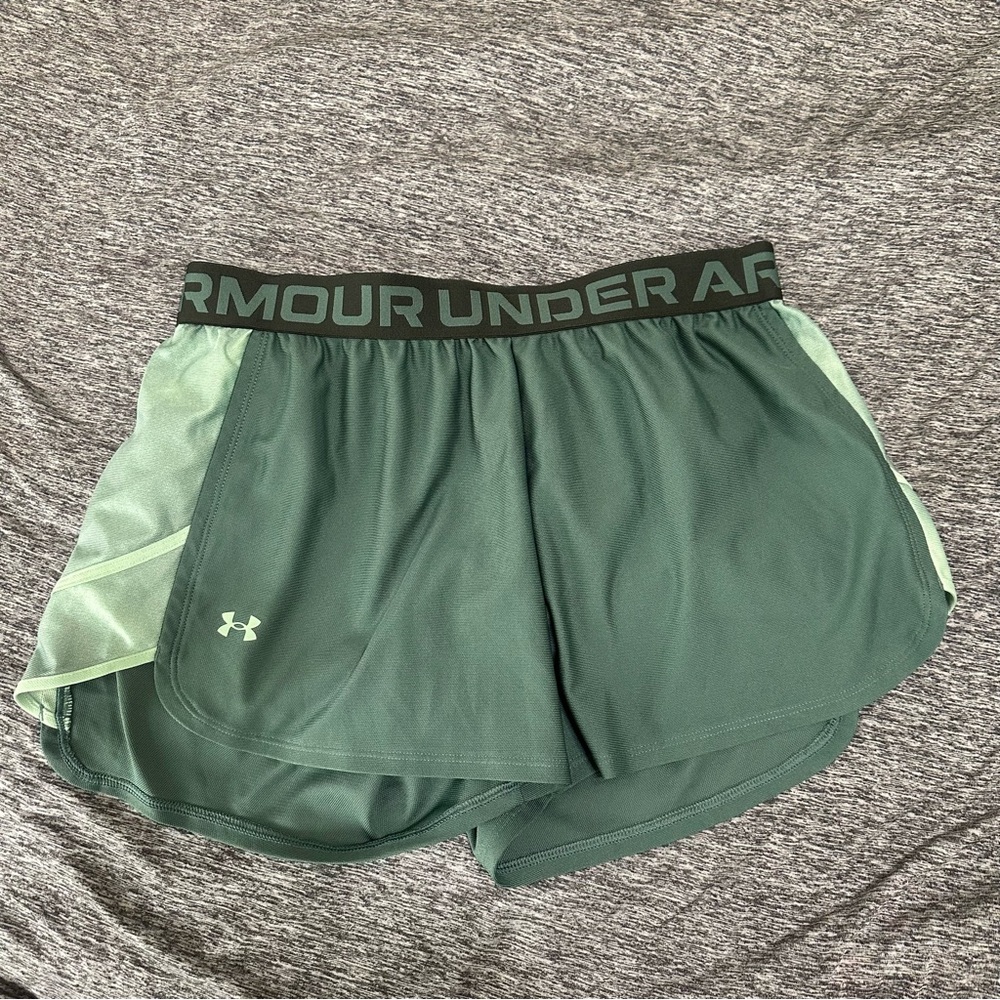 Under Armour Women's Green Shorts